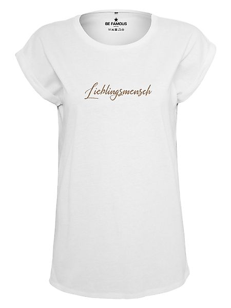 Be Famous Print-Shirt Classic Roll Up günstig online kaufen