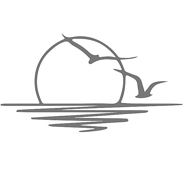 Jumpeak Wanddekoobjekt Sonne und Möwe Metall günstig online kaufen