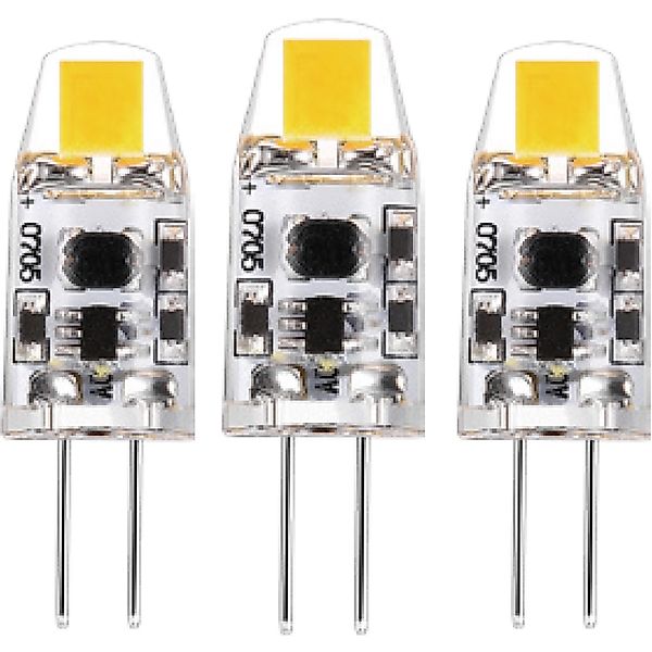 LED's light LED-Leuchtmittel 0620130 LED Kapsel, G4, G4 1W warmweiß Klar 12 günstig online kaufen
