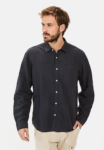camel active Langarmhemd mit Soft-Wash-Veredelung Kentkragen günstig online kaufen