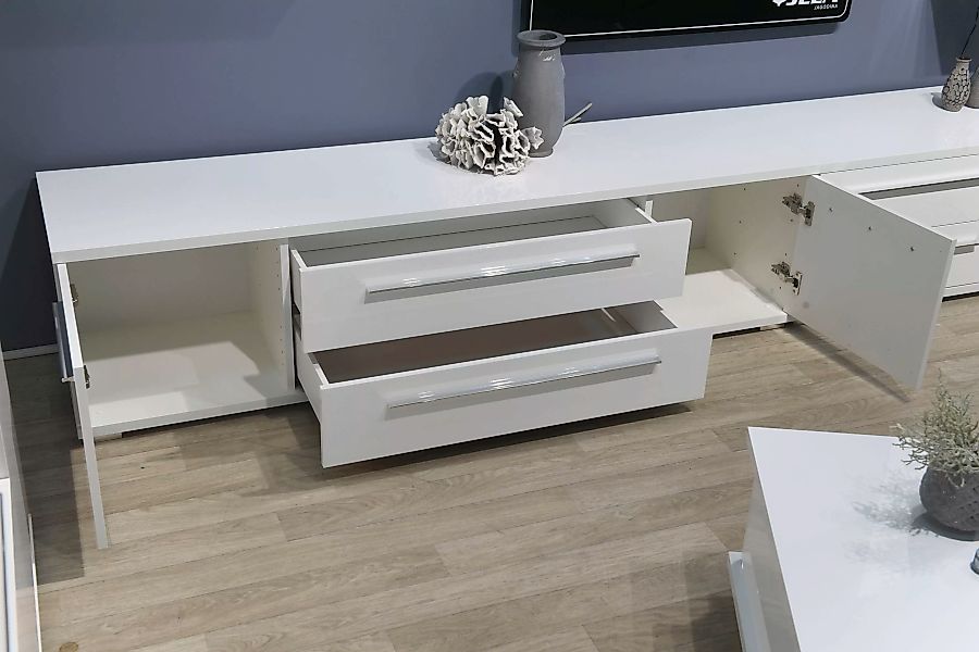 Places of Style TV-Board "Piano", UV lackiert, mit Soft-Close-Funktion günstig online kaufen