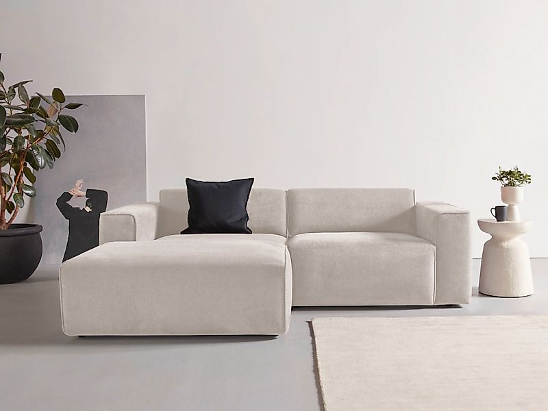 andas Ecksofa "Noord mit Kedernaht, Breite 234 cm", mit Kedernaht, Breite 2 günstig online kaufen
