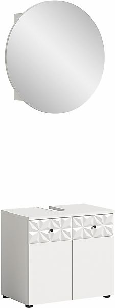 INOSIGN Badezimmer-Set "VICENZA, TOPSELLER, Breite 60cm, 2-teilig, mit Orna günstig online kaufen