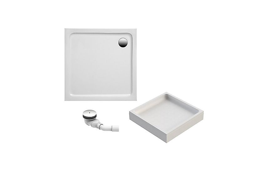 Schulte Duschwanne Adria mit Wannenträger und Ablaufgarnitur, Größenauswahl günstig online kaufen