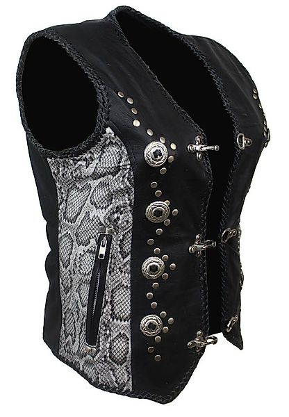 Alpha Speeds Motorradweste Damen Motorradkutte Bikerweste günstig online kaufen