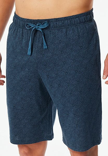 Schiesser Pyjamahose "Mix + Relax", Baumwolle, seitliche Taschen, Bindekord günstig online kaufen