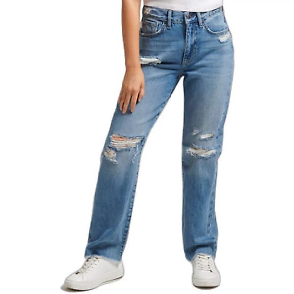Superdry  Jeans Jeans droit taille haute femme günstig online kaufen
