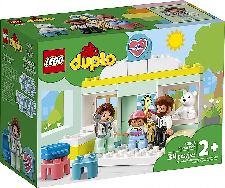 LEGO® LEGO® Duplo 10968 Arztbesuch Konstruktionsspielsteine, (34 St) günstig online kaufen