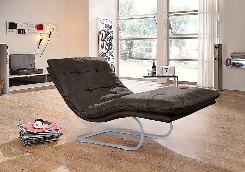 W.SCHILLIG Relaxliege "daily dreams" in Waffelkissen-Optik, wahlweise mit M günstig online kaufen