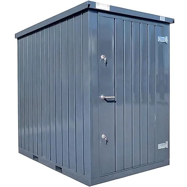 LagercontainerXXL 1,5m Lagercontainer mit Einflügeltür & Doppelverriegelung günstig online kaufen