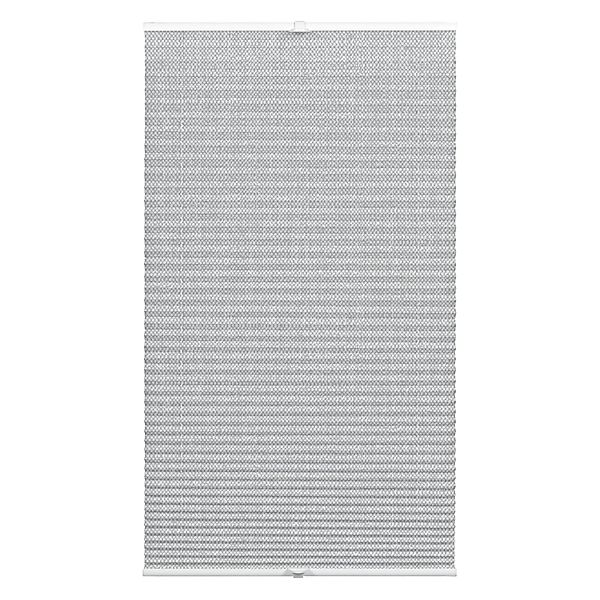 Wohnidee Plissee mit 2 Bedienschienen Grau 40 cm x 130 cm günstig online kaufen