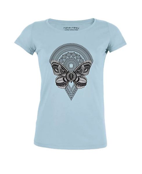 Damen T-shirt Amorous "Butterfly" Aus Bio Baumwolle günstig online kaufen