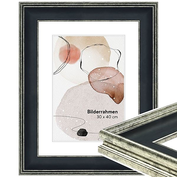 WANDStyle Bilderrahmen H235, Schwarz, aus Kunststoff günstig online kaufen