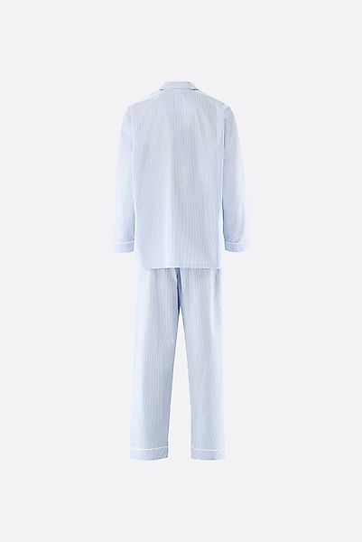 Schlafanzug aus Popeline Gestreift günstig online kaufen