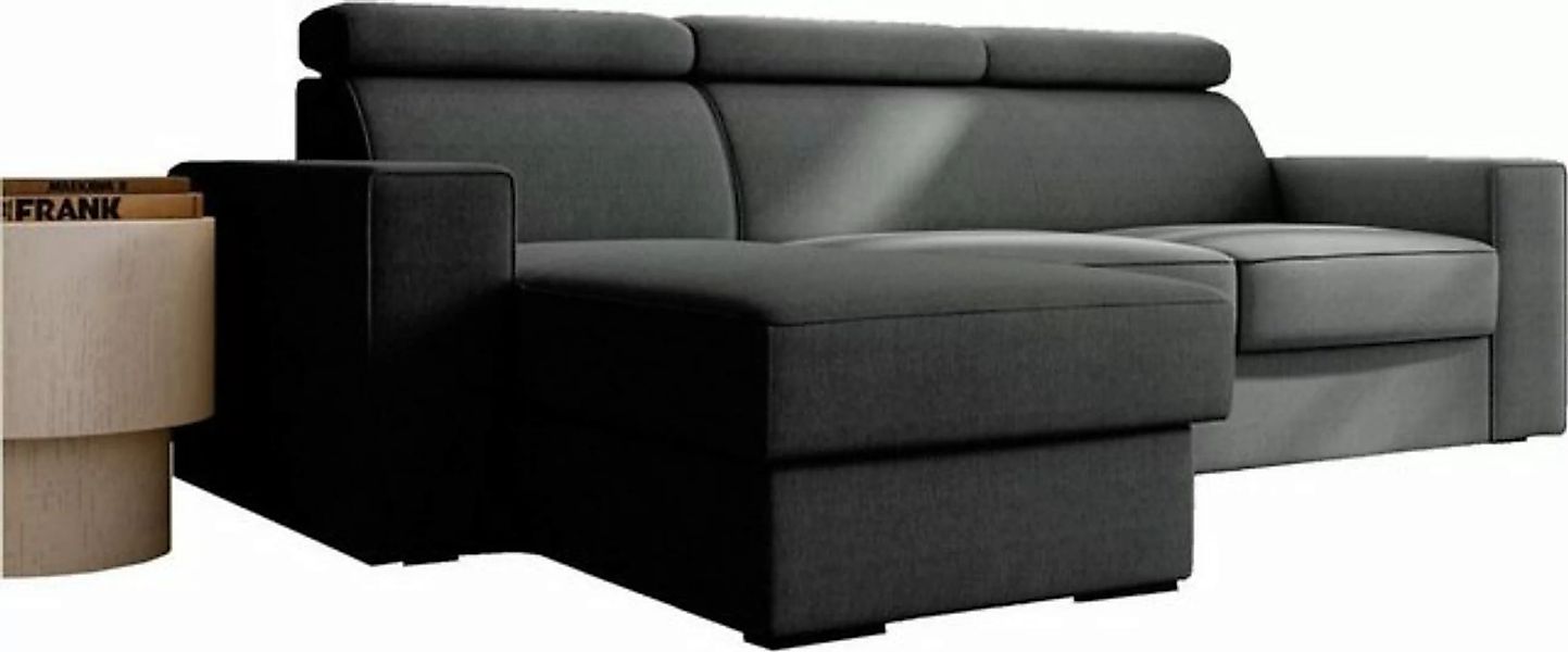 MOEBLO Ecksofa ROSALINE, Couch für Wohnzimmer, Schlafsofa Sofagarnitur Sofa günstig online kaufen