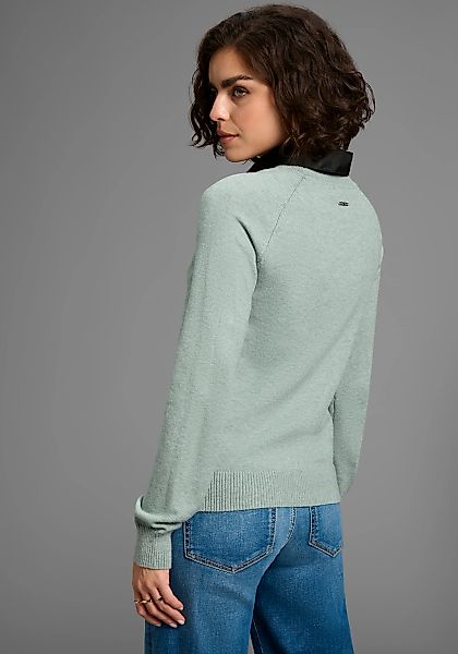 Laura Scott Strickpullover, mit Rippkragen - NEUE KOLLEKTION günstig online kaufen