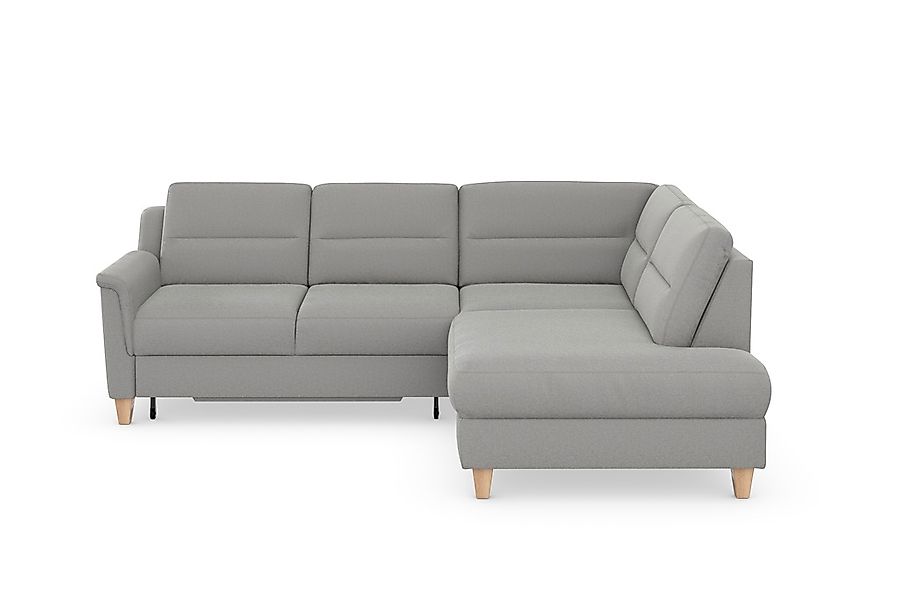 sit&more Ecksofa "Farö L-Form" inklusive Federkern, wahlweise mit Bettfunkt günstig online kaufen