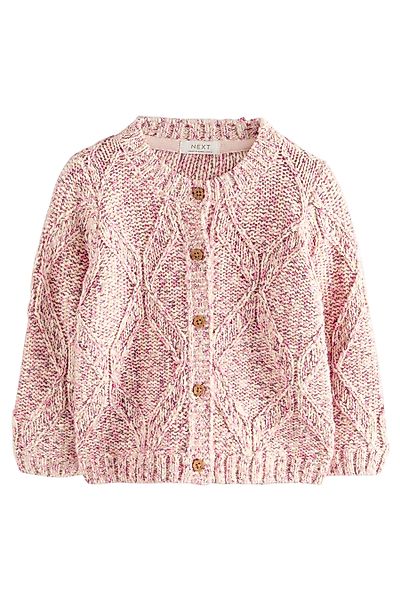 Next Strickjacke Strickjacke mit Zopfmuster (1-tlg) günstig online kaufen