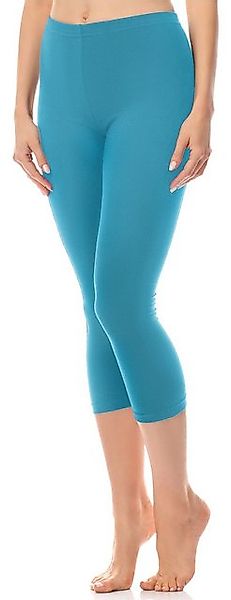 Antie Leggings Damen 3/4 Capri Hose AN60-101 (1-tlg) aus Baumwolle günstig online kaufen