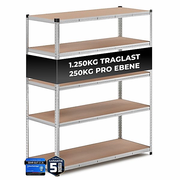 ALL Schwerlastregal 180x150x60 cm, 1er, robust günstig online kaufen