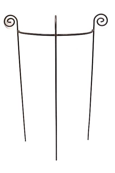 Hirsch Terracotta Rankgitter 4x Staudenhalter halbrund günstig online kaufen
