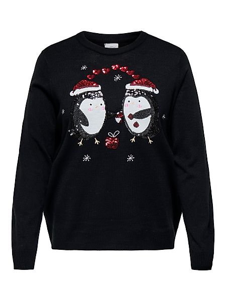 ONLY CARMAKOMA Weihnachtspullover CARXMAS SHINE LS günstig online kaufen