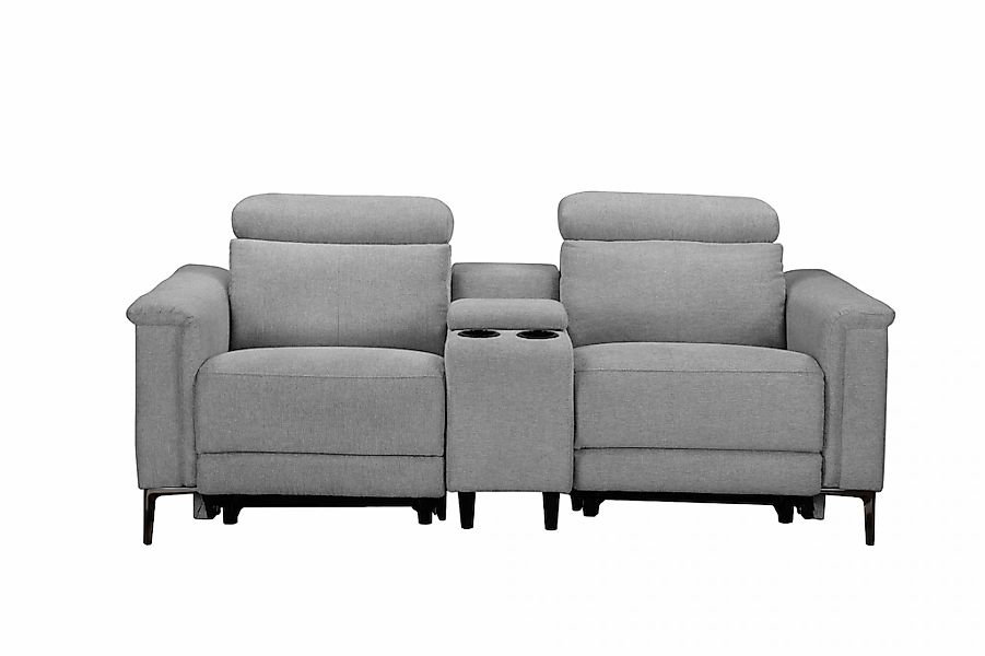 Places of Style 2-Sitzer »Lund, 2er-Kinosofa, TV-Sessel, Multimedia-Sofa, U günstig online kaufen
