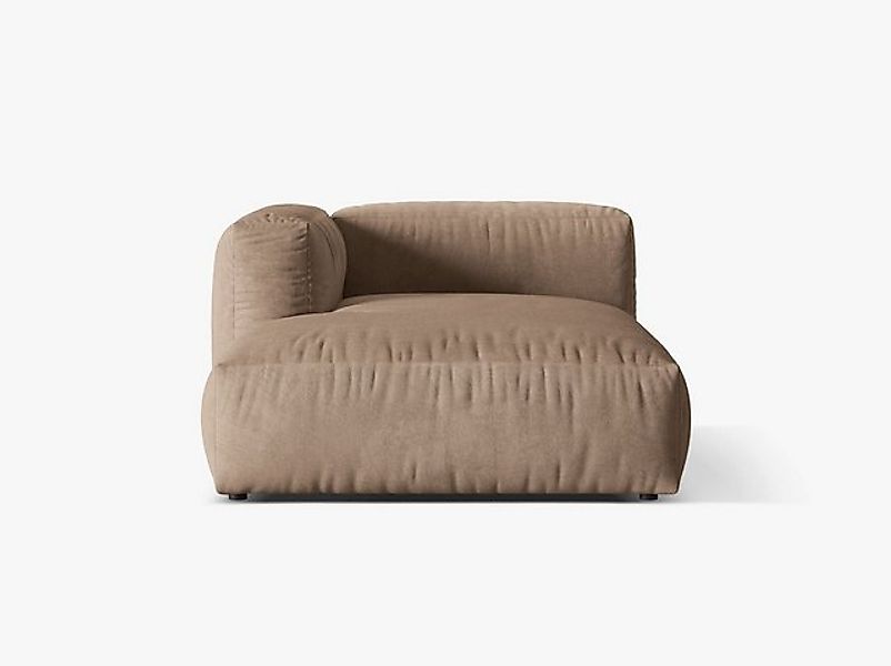 Micadoni Recamiere Martina, Chaise Longue 1-Sitzer Modul günstig online kaufen