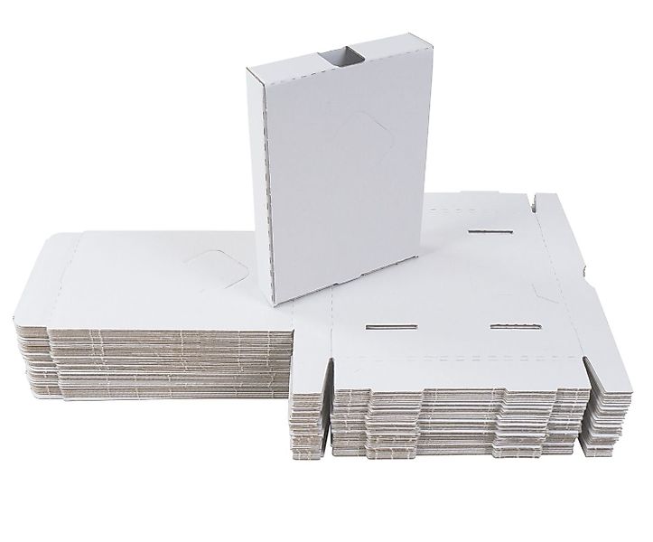 BURI Aufbewahrungsbox 50 Kartons 185x135x35 Versandkarton günstig online kaufen