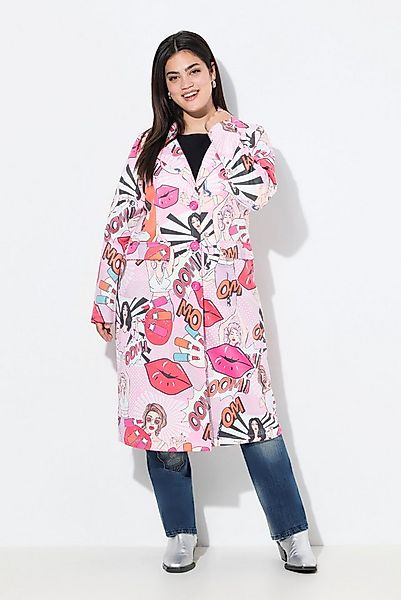 Angel of Style Blusenblazer Longblazer bequem Comic-Print günstig online kaufen