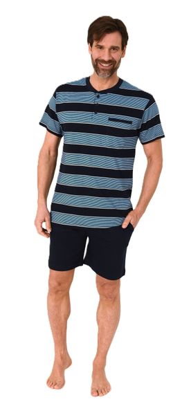 Normann Pyjama Normann Herren kurzarm Schlafanzug günstig online kaufen