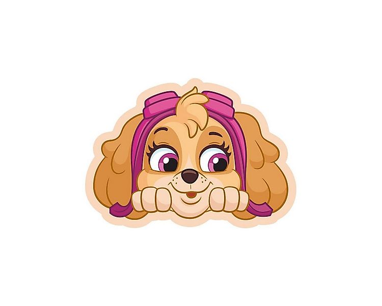 PAW PATROL Dekokissen Paw Patrol Skye Kissen 40cm – Rundkissen Velours Kind günstig online kaufen