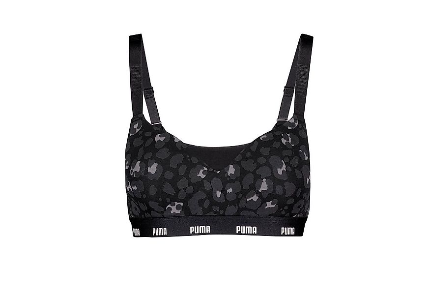 PUMA Sport-Bustier WOMEN PRINTED PADDED TOP (1er Pack) elastisch, Animal-Pr günstig online kaufen