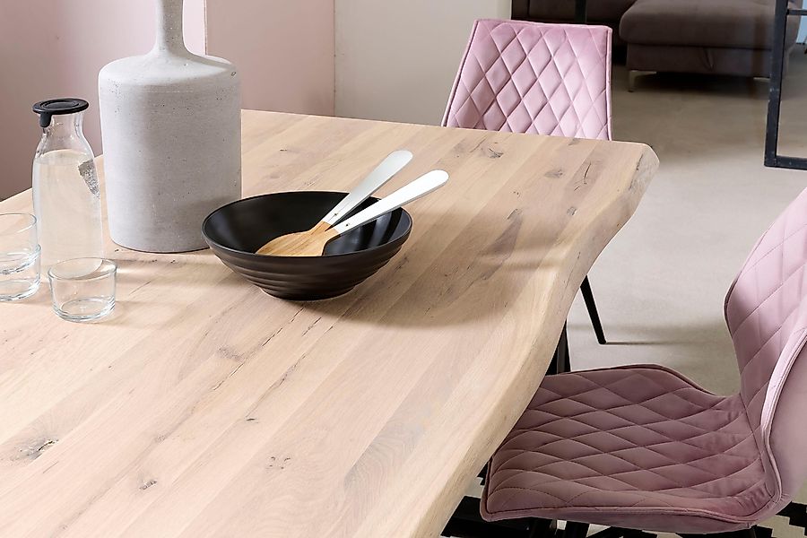 Home affaire Esstisch Tristan, mit Baumkante günstig online kaufen