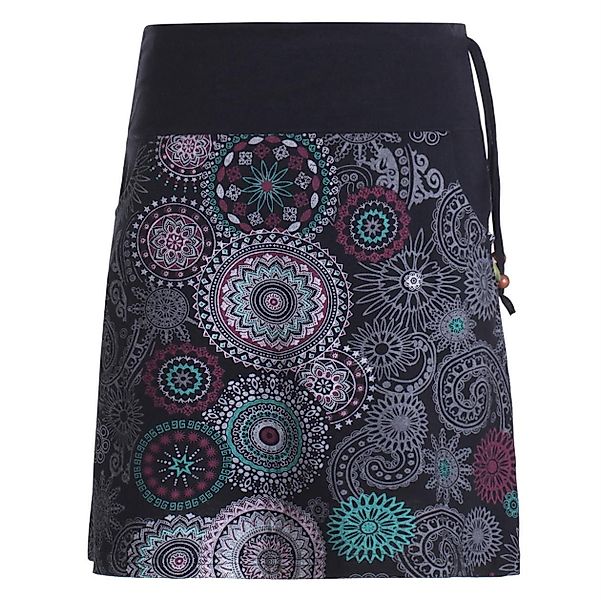 Vishes Minirock Kurzer Damen Baumwoll-Rock Taschen-Rock günstig online kaufen