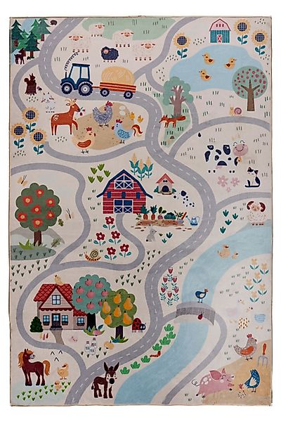 Giantore Teppich Wonder 133 Farm 115cm günstig online kaufen