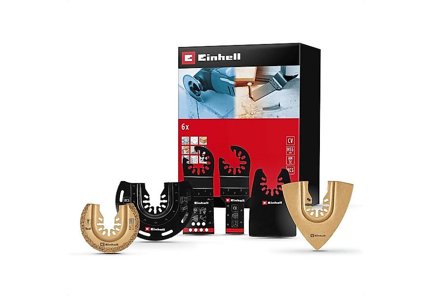 Einhell Sägeblatt, 6-tlg. Multitool-Set (BIM-/HCS-/CrV-/HM-Sägeblätter, Del günstig online kaufen