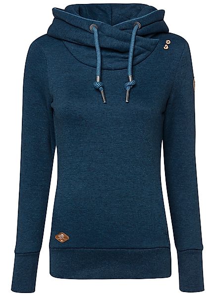 Ragwear Sweatshirt "GRIPY BOLD CHEVRON O", Hoodie mit hochschießendem Schal günstig online kaufen