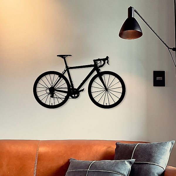 WoodFriends Wandbild aus Holz Rennrad Fahrrad günstig online kaufen