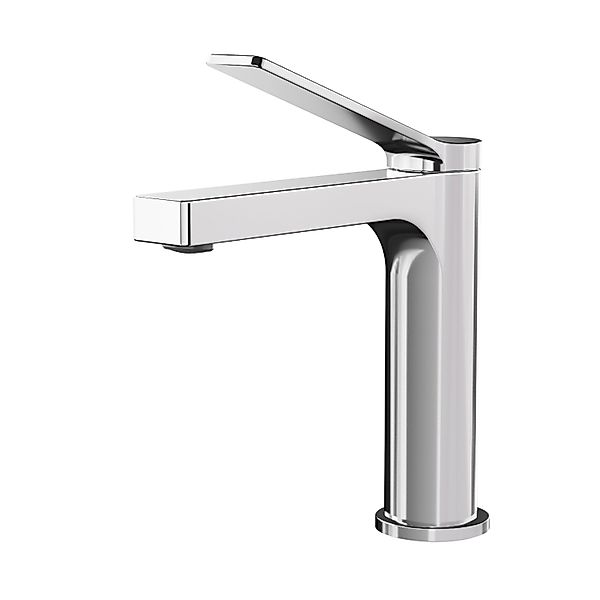 Emke Wasserhahn Waschbeckenarmaturen 195 x 173 x 46 mm Verchromt Mischbatte günstig online kaufen