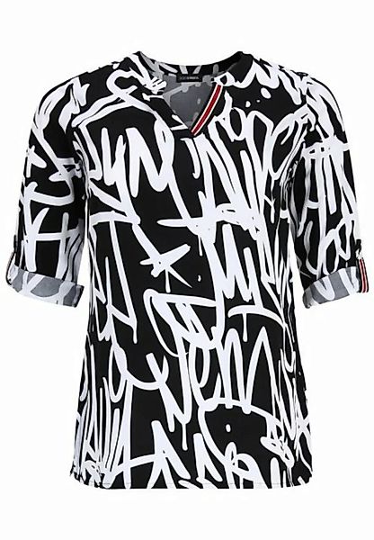 Doris Streich Shirtbluse mit Allover-Muster günstig online kaufen