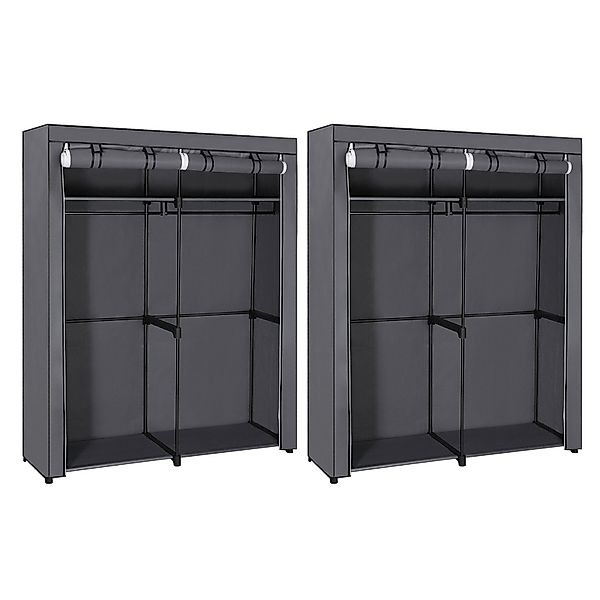 SONGMICS Stoffschrank mit Stangen zum Aufhängen, günstig online kaufen