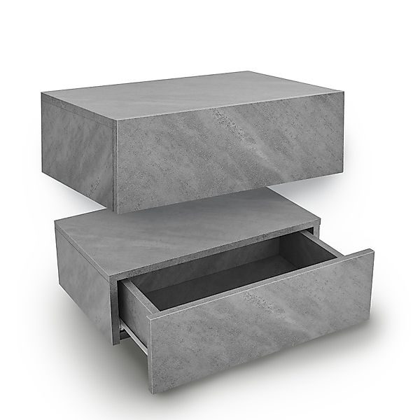 Juskys Wandregal, 1 Schublade pro Regal, günstig online kaufen