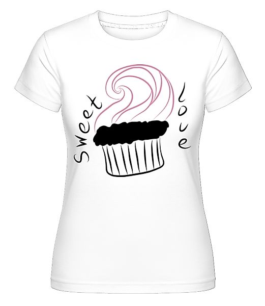 Sweet Love Cupcake · Shirtinator Frauen T-Shirt günstig online kaufen