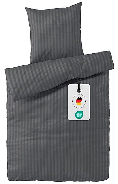 Carpe Sonno Bettwäsche Damast 135x200 155x220 Hochwertige Hotel Baumwoll Be günstig online kaufen