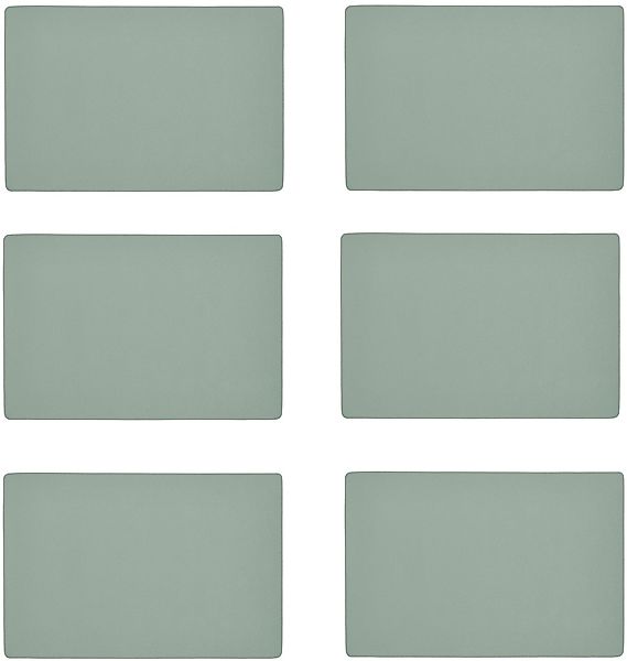 Zeller Present Platzset Kunstleder, metallic, 30x45 cm günstig online kaufen