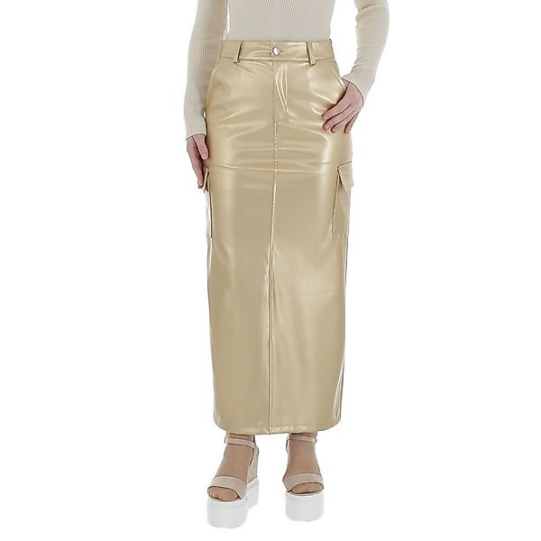 Ital-Design Lederimitatrock Damen Elegant (86365159) Stretch günstig online kaufen