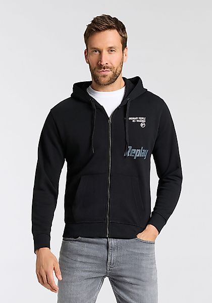 Replay Kapuzensweatjacke günstig online kaufen