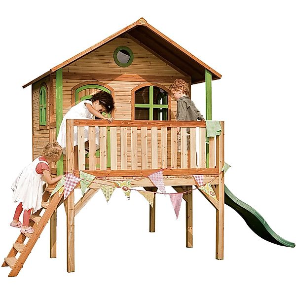 Spielhaus Sophie mit Rutsche günstig online kaufen