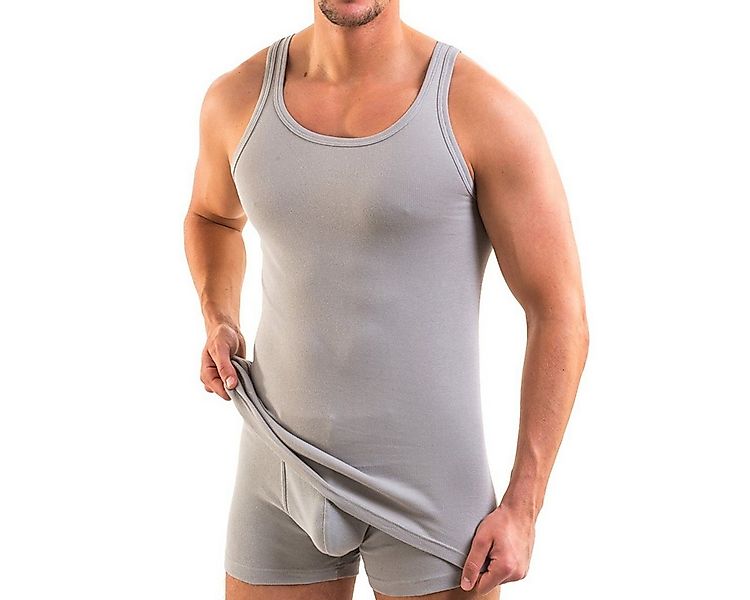HERMKO Unterhemd 3000 4er Pack Herren Tank Top (Weitere Farben) Bio-Baumwol günstig online kaufen